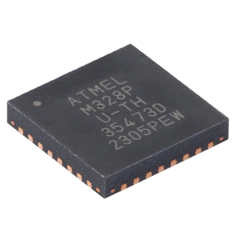 

10Pcs New Original Atmega328P-Mu Silk Screen M328P Qfn-32 8-Bit Microcontroller Avr 32K Flash Memory