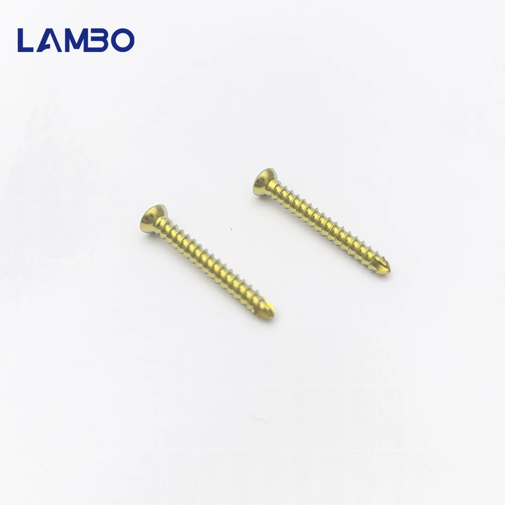 1.1mm Titanium Self-tapping Cortical Screws Pet Veterinary Orthopedics Implants Veterinaria Accessories Surgical Instruments