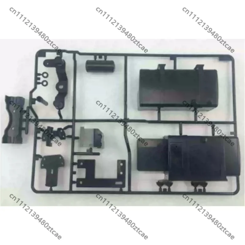 Truck Q‑Sprues Plastic Parts, Fuel Tank, Cross Beam, Servo Mount, Shell‑Latch Base, RC Heavy Truck Model Replacement Spare‑Parts