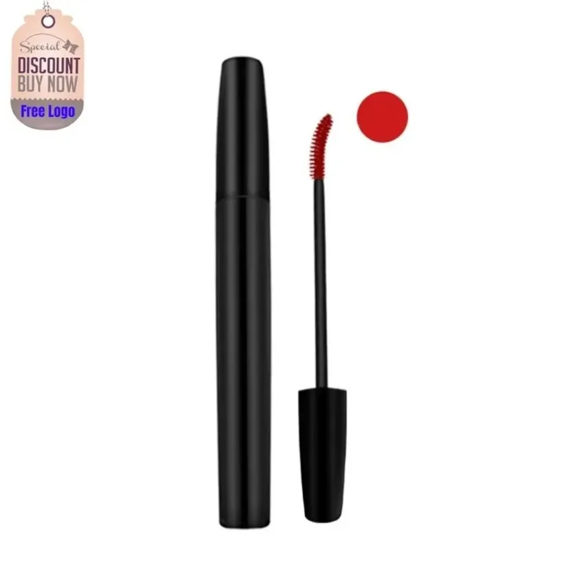 Custom 6colors Thick Lengthening Mascara Curling Waterproof Long -lasting Non-smudging Eyelashes Black Colorful Mascara Bulk