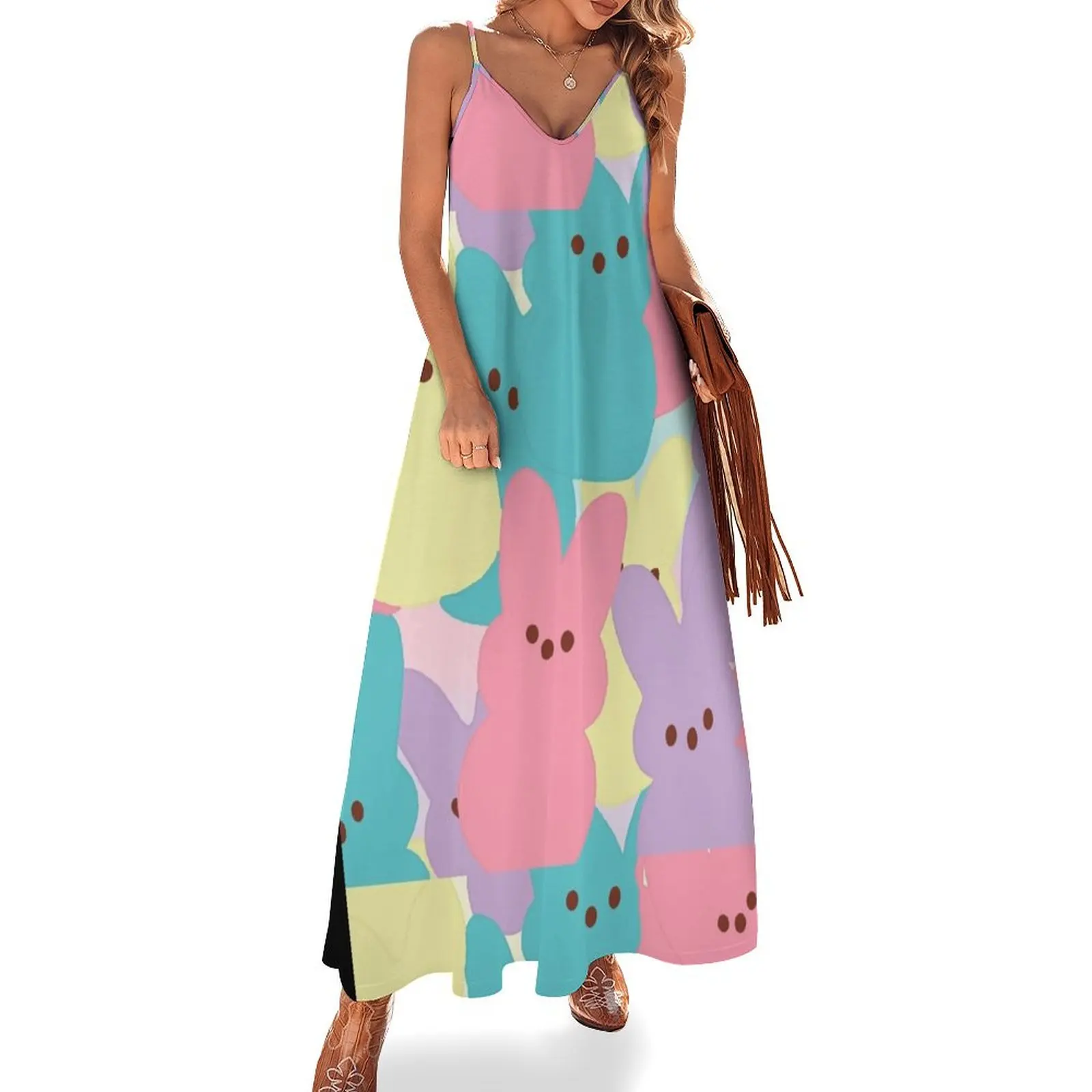 

Peeps Sleeveless Long Dress Dresses wedding dresses for woman Dress