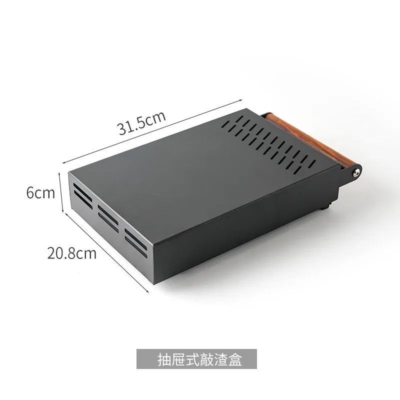 

Drawer type coffee residue bucket, box coffee storage box, connecting powder bucket waste