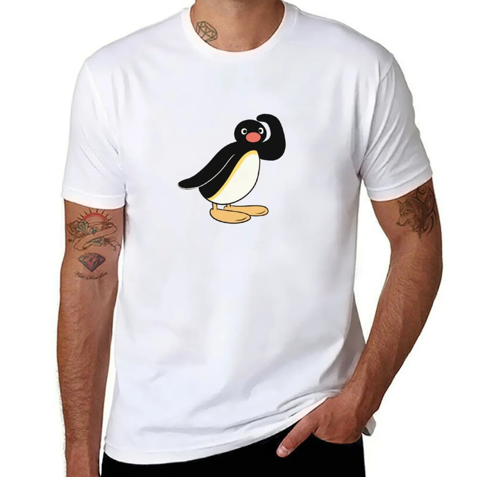 Noot Pingu T-Shirt t shirt personalised essential t shirt T-Shirt
