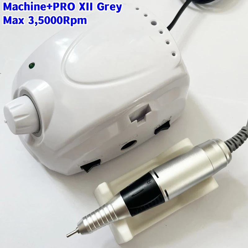 STRONG 210 MARATHON Champion-3 Control Box 65W 45000Rpm Handle Electric Nail Drill Polish Machine Manicure Nail Drill Set