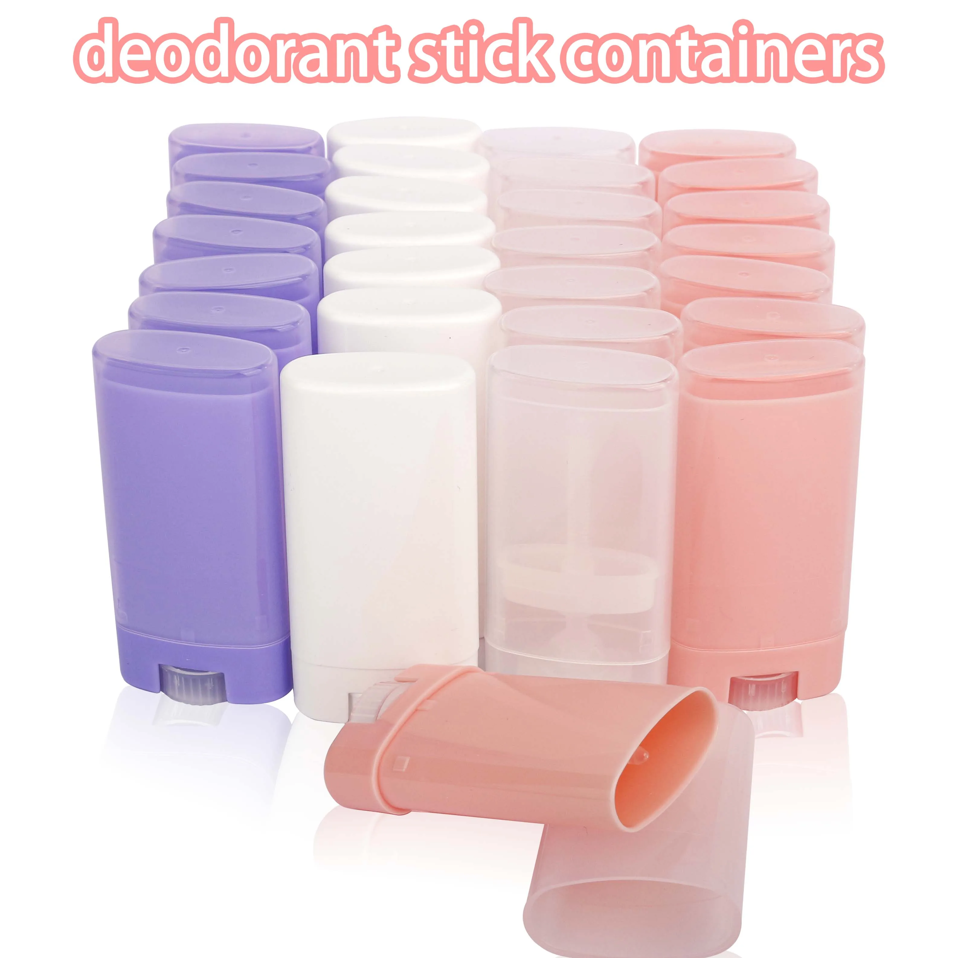 15 مللي حاويات عصا مزيل العرق الفارغة علبة عطر صلبة أنبوب بلسم الشفاه أنابيب تويست متابعة حاويات غسول صلبة لشعار البار #2