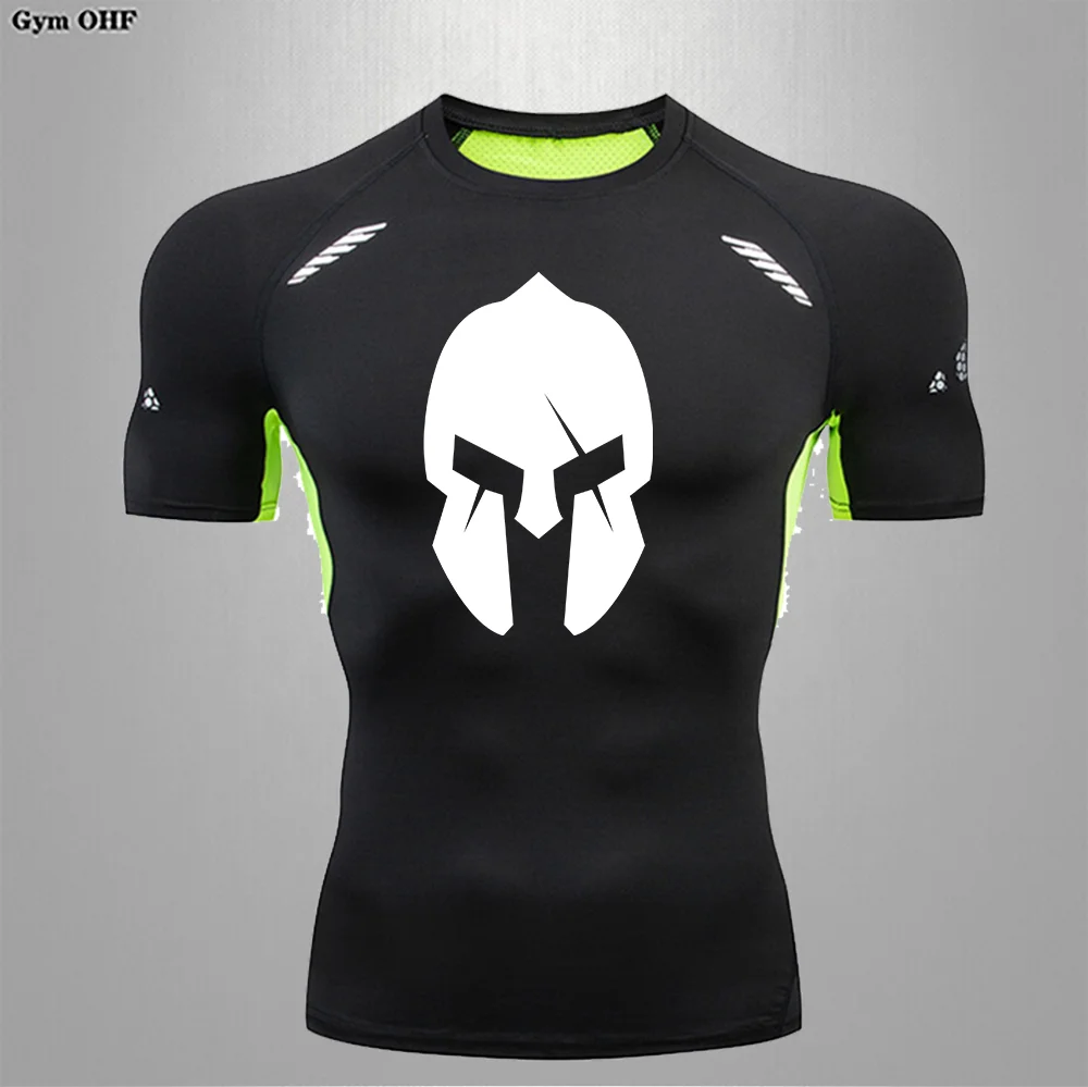 Summer Short Men T shirt For Exercise Breathable Quick Drying Slim Fit Gym Fitness Jogging Men T shirts For Exercise Milk Silk