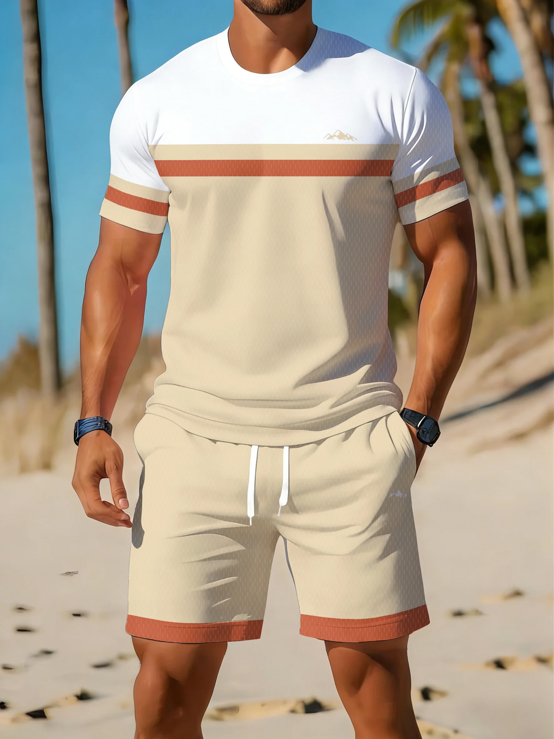 Ensemble décontracté de t-shir - Summer Clothing For A Beach avis et prix