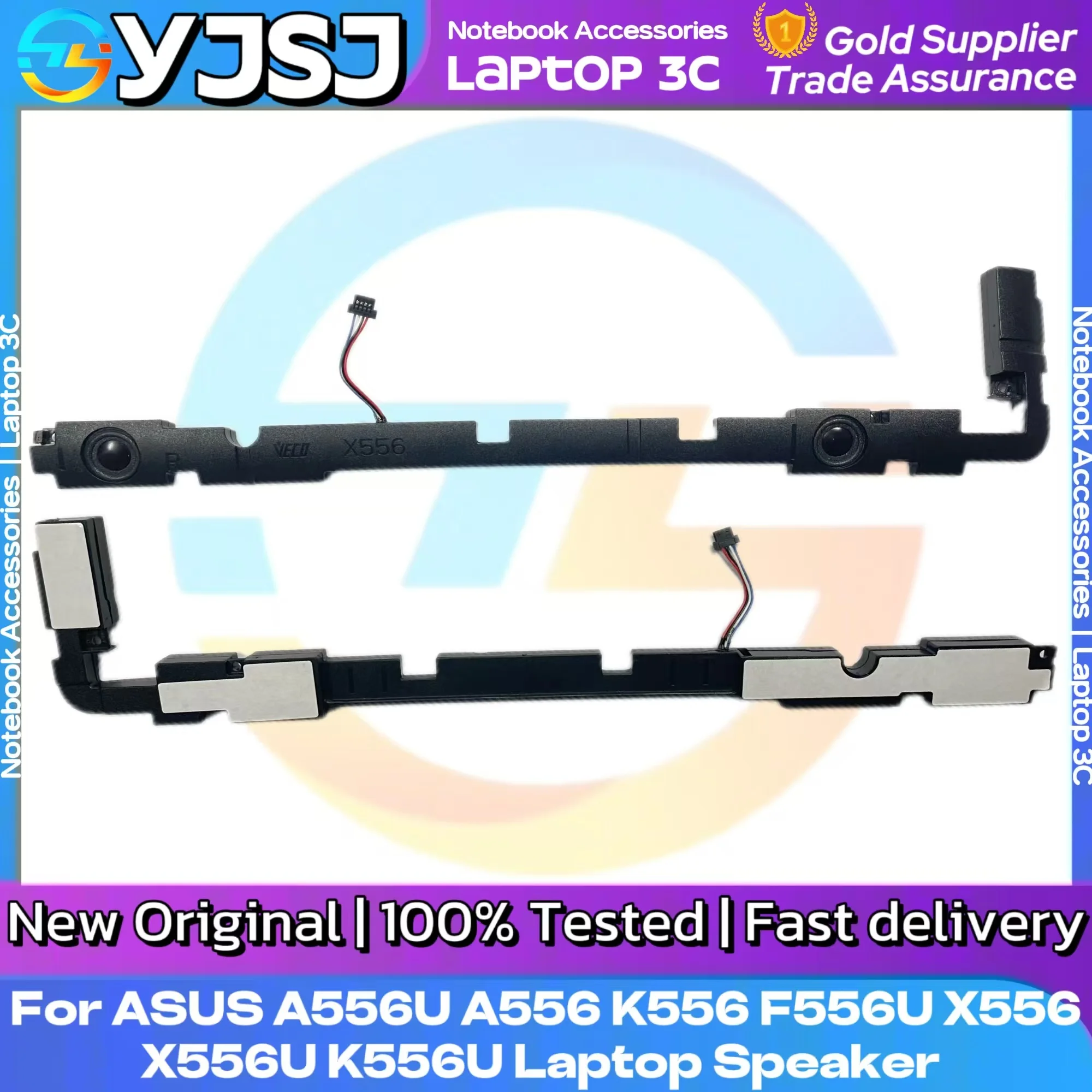 New Original Laptop Notebook Speaker For ASUS X556 X556U A556U A556 K556 F556U K556U FL5900U VM591U F556 R588U built-in speaker