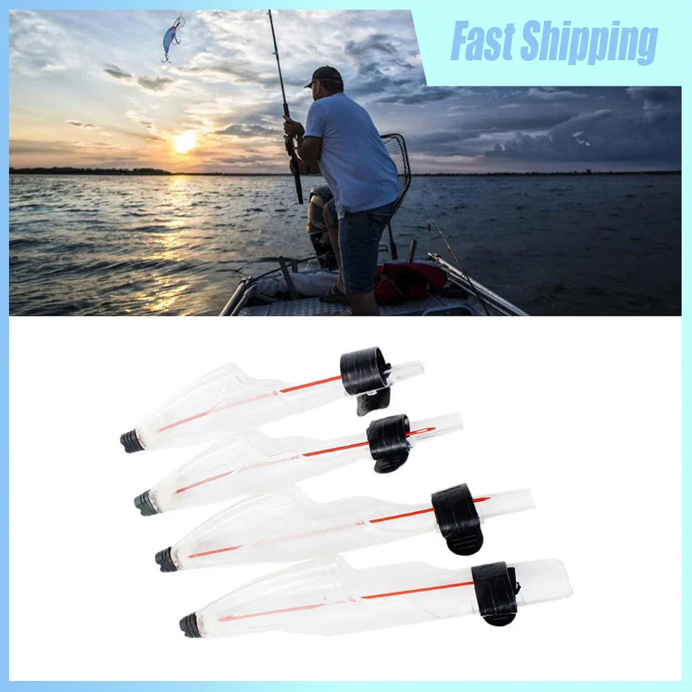 

1pc Universal Fish Rod Hook Protection Cover Transparent Sea Fishing Rod Protect Cap Fishing Rod Tools Protective Accessories