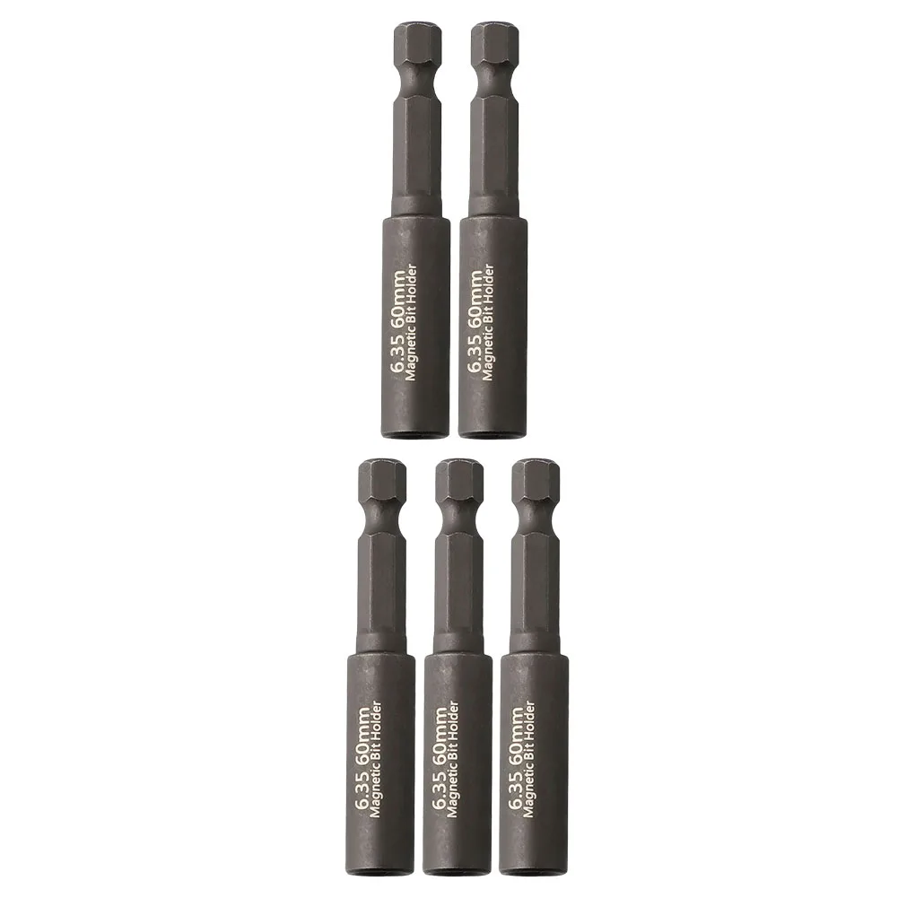 Schrauben dreher Bit halter Verlängerung stange 1/4in Sechs kant schaft Kopf Verlängerung stange Schrauben dreher magnetische 60mm Verlängerung stange Handwerkzeug