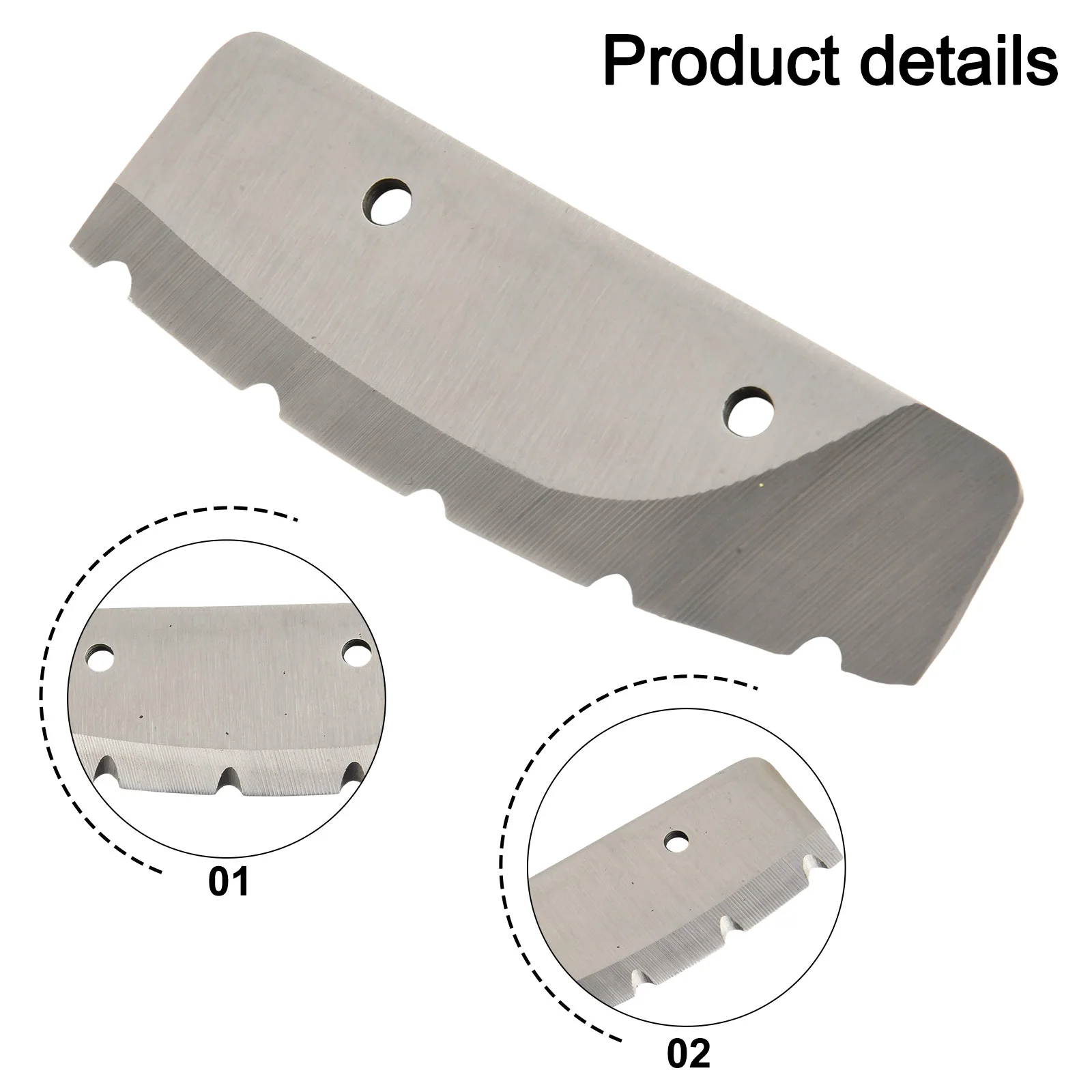 

23322111111 2pcs 8 Inches Ice Auger Blades Replacement Auger Blades For Power Ice Auger Tool Workshop Equipment Power Tools