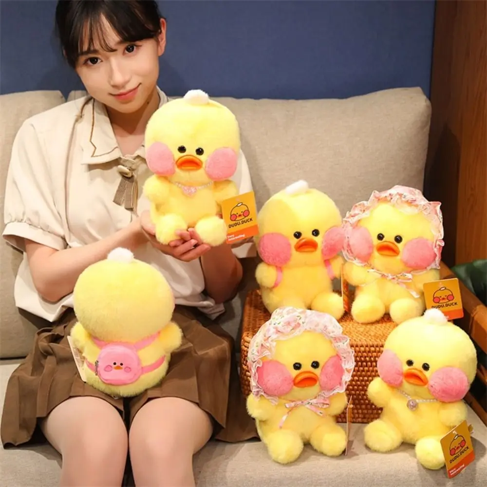 

Pato Plush Lalafanfan Duck Plush Toy Cute Cartoon Yellow Duck Plush Doll 30cm Soft Animal Duck Doll Kids Holiday Gifts