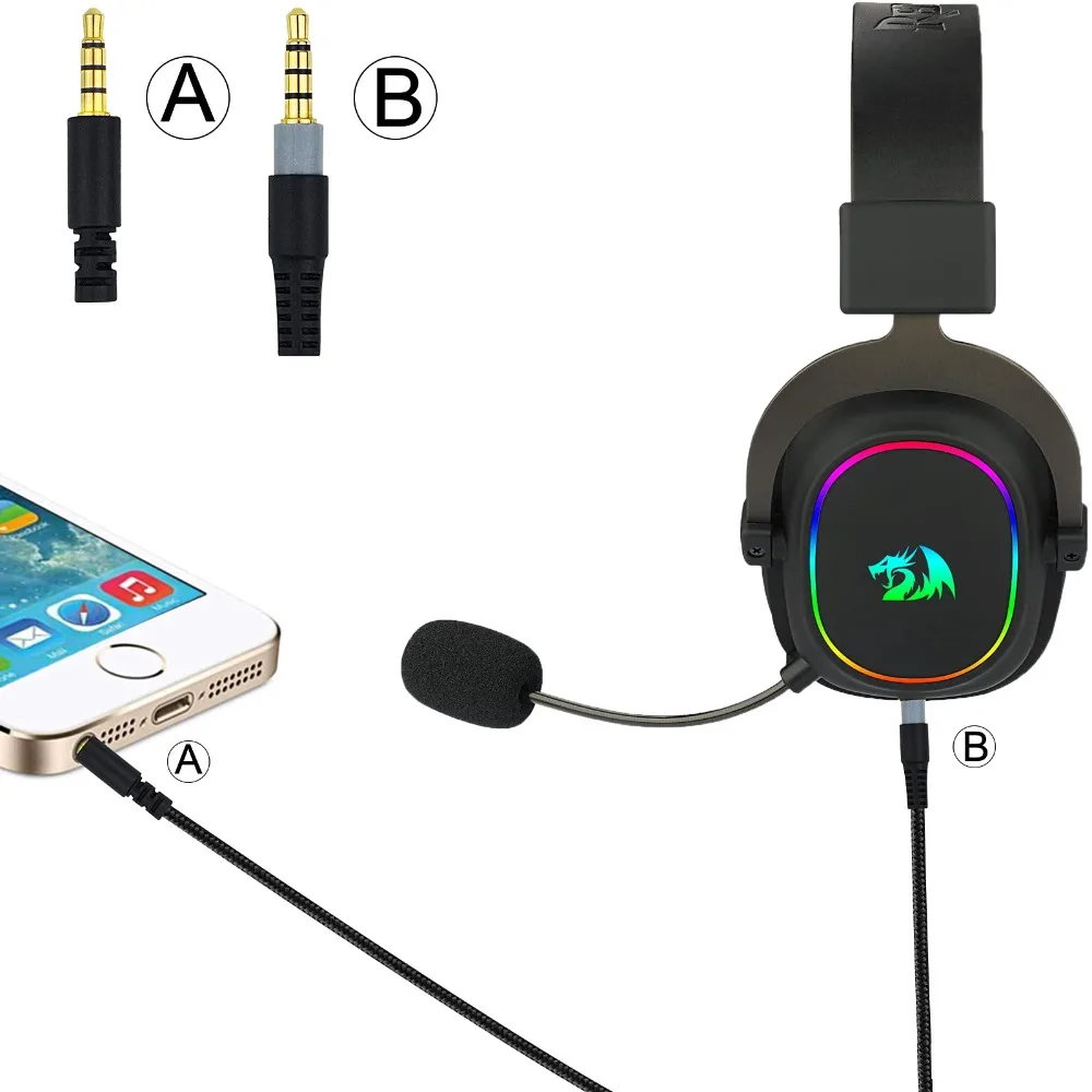 Кабель-удлинитель в нейлоновой оплетке, 3,5 мм