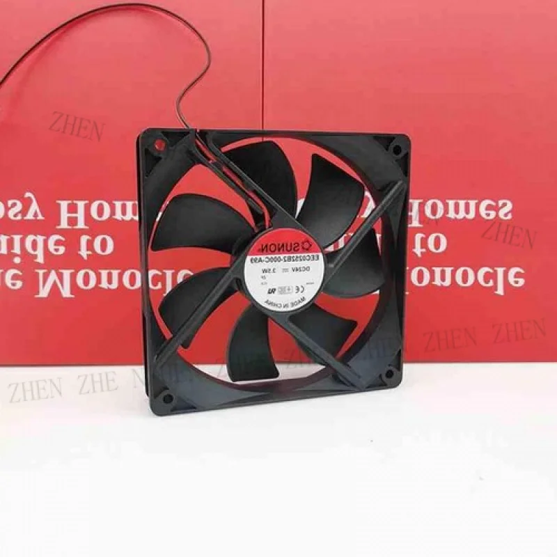

Y для SUNON EEC0252B2-000C-A99 12025 24 В 3,5 Вт 12 см охлаждающий вентилятор корпуса