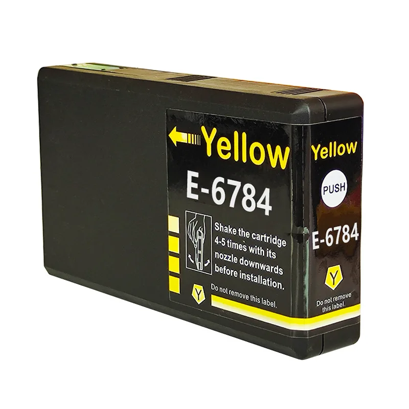 خرطوشة حبر متوافقة للطابعة Epson 678 T678 T6781 T6782 T6783 T6784 WorkForce Pro WP-4022 WP-4092 WP-4532 WP-4592