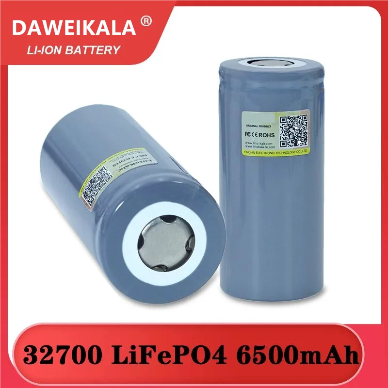 3.2V 32700 6500mAh LiFePO4 Battery 35A Continuous Discharge Maximum 55A High power battery DIY Electrical Tools