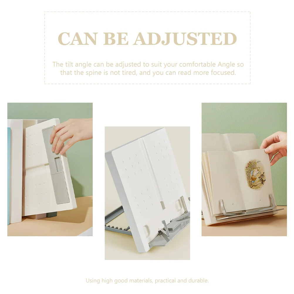 

St Household Reading St Music Score Holder Tablet St Holder ABS Foldable Book Rack Portable Book Support