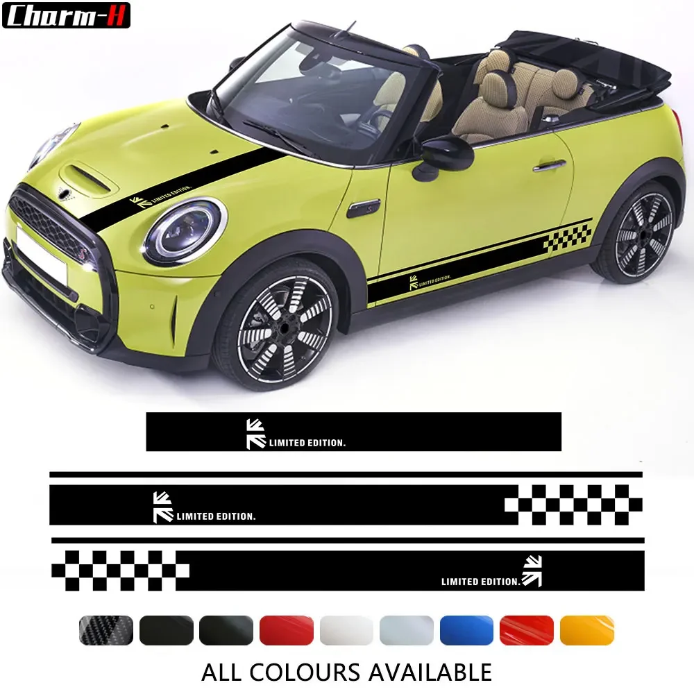 

Car Union Jack Car Hood Decal Door Side Stripes Sticker for MINI Cooper R50 R52 R53 R55 R56 R57 R58 R59 F55 F56 F57 Accessories