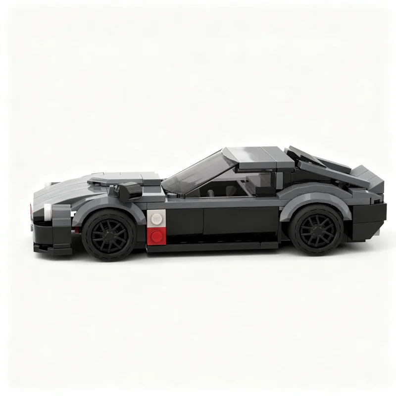 236pcs MOC City Champions 1970s Japanese Racing Tuner Model Christmas Gift Creative Assembly Collection Decor