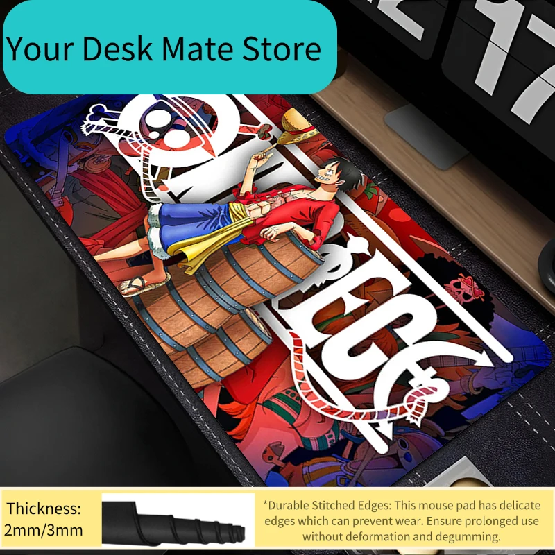 

Коврик для мыши, цельный, большой, для геймеров, для компьютера и ноутбука, резиновый, с белым краем, аксессуары для гейминга, коврик для клавиатуры и стола