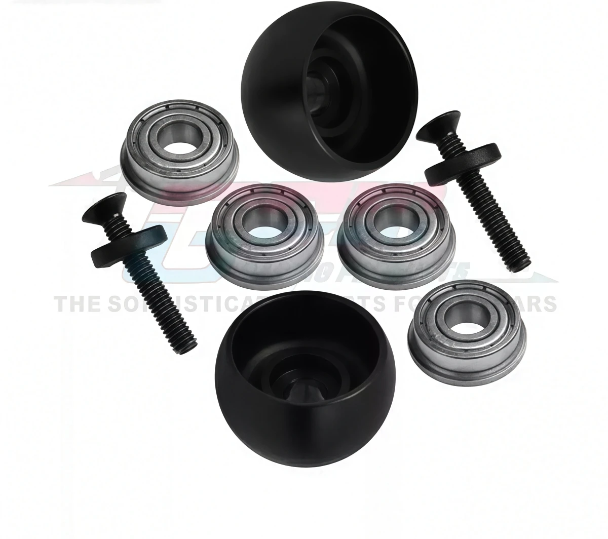 POM/Metal Training Wheels Balance Side Wheels For LOSI 1/4 Promoto-MX RC Motorcycle Upgrade Parts