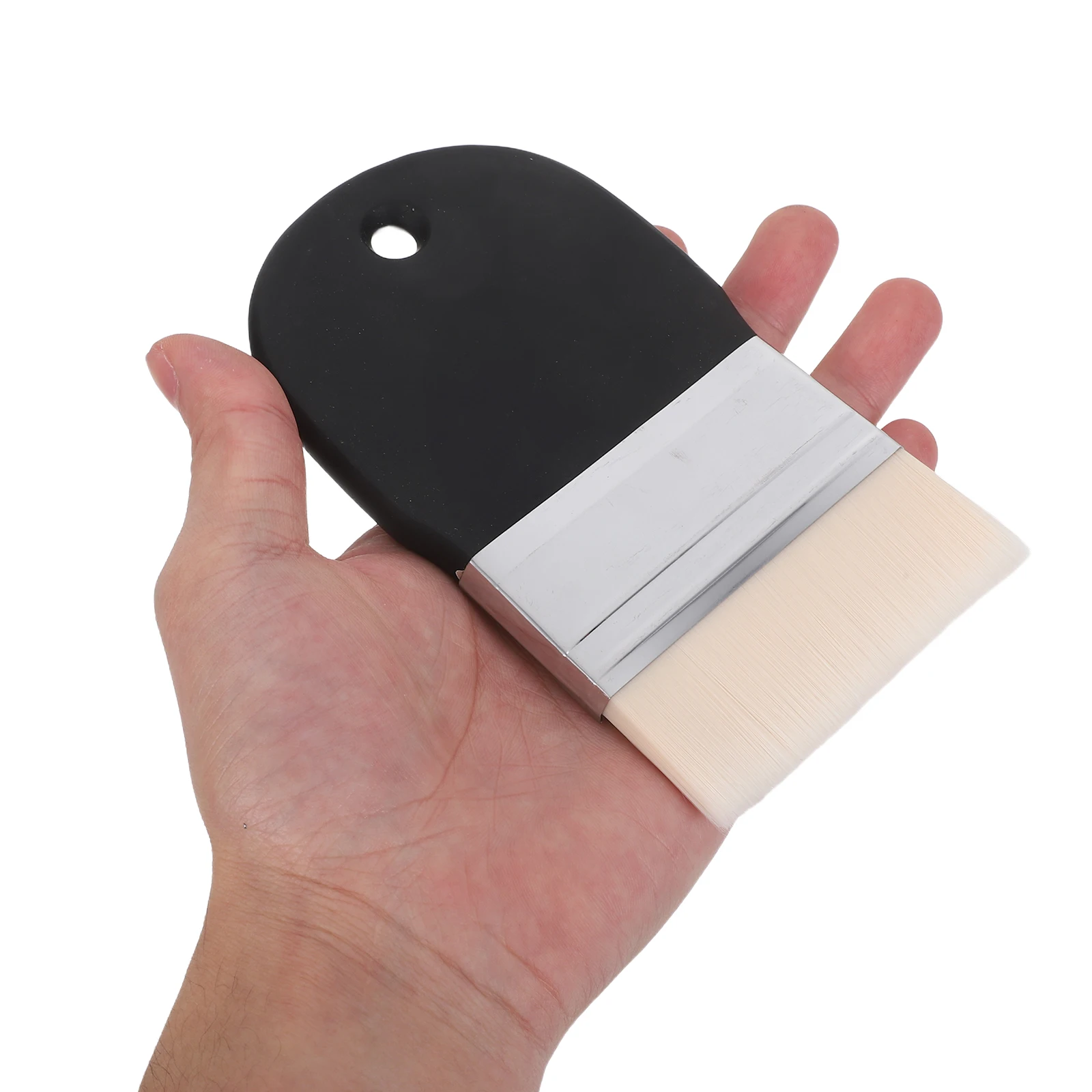 

3Pcs Flat Wide Paintbrush Set Nylon Hair Paddle Brushes Wooden Handle Precision Flat Brush Oil Watercolor Gouache Painting