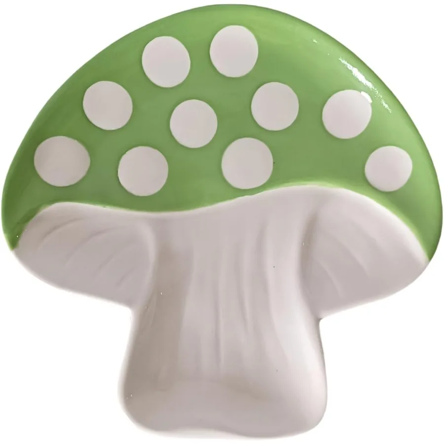 

Ceramic Spoon Rest for Stove Top Mushroom Cute Spoon Rest for Kitchen Counter Accessories Cng Spoon Holder for Kitchen Counter