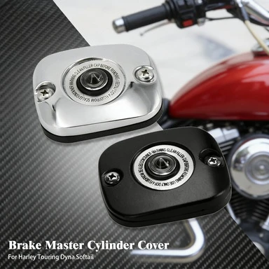 

Motorcycle Brake Clutch Master Cylinder Cover Fluid Reservoir Cap For Harley Dyna Softail Touring Modified Parts