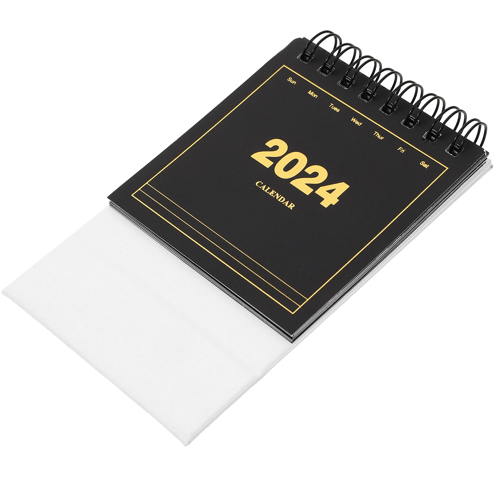 

Small Desk Calendar 2023-2024 Standing Flip Mini Decoration Block for Pocket Miniature