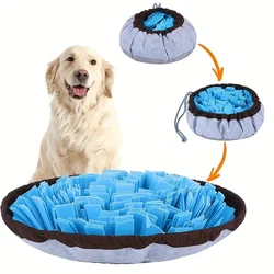 Snuffle Mat for Dogs - Adjustable, Enrichment Pet Foraging Mat for Smell Training, Slow Eating, and Stress Relief