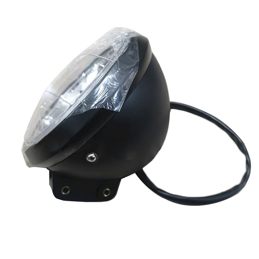 دراجة نارية الرجعية Superlight المصابيح الأمامية جولة رئيس ضوء مصباح ل Keeway Superlight kLight 202 125 / 150 / 200 QJ200-2H