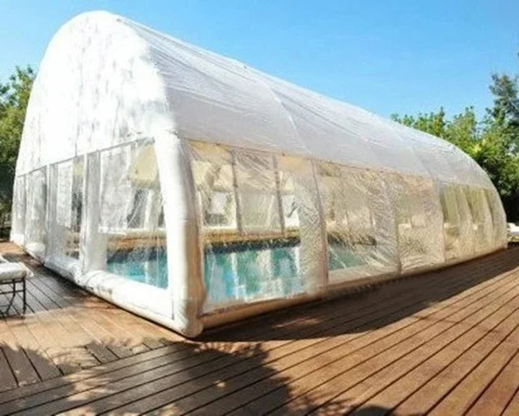 Large Inflates Pool Dome Customized Inflates air Pool Tent for Sale Sale