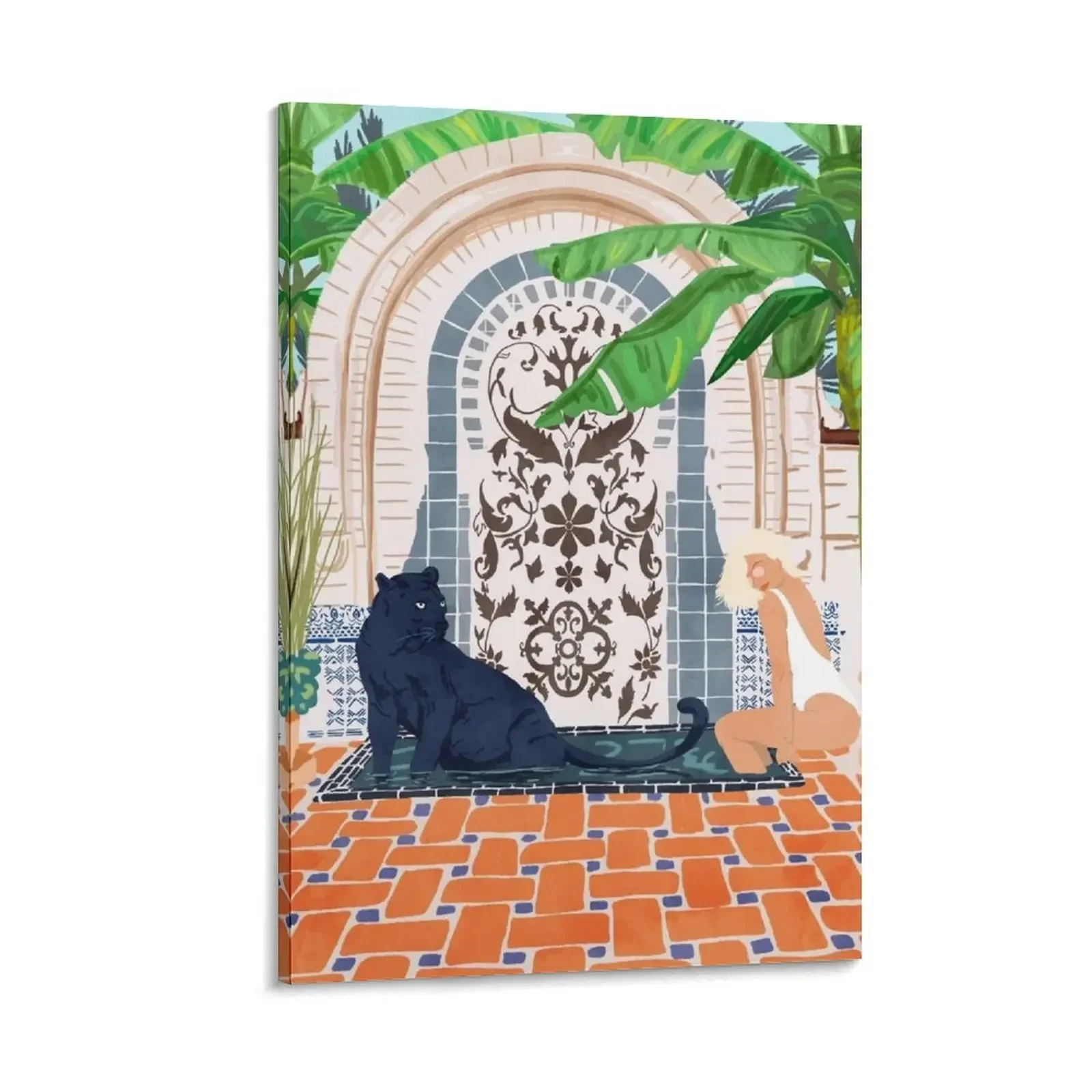 

Frienaissance #painting #wildlife #illustration Canvas Painting stickers & posters room decoration Decoration for bedroom