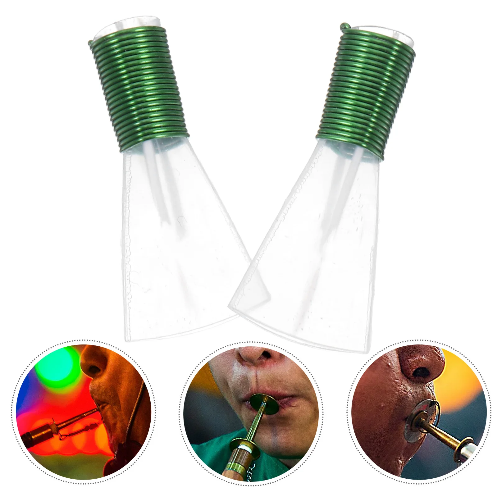 

2 Pcs See Description Professional Suona Whistle Plastic Replacement Attachment