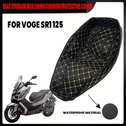 For VOGE SR1 125 sr1 2023 2024 Motorcycle Accessories Seat Storage Box Suitcase Lining Pad Protection Set