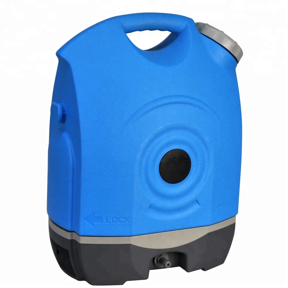 

17L Rechargeable Battery Detachable base outdoor pressure washer for camping and traveling purpose