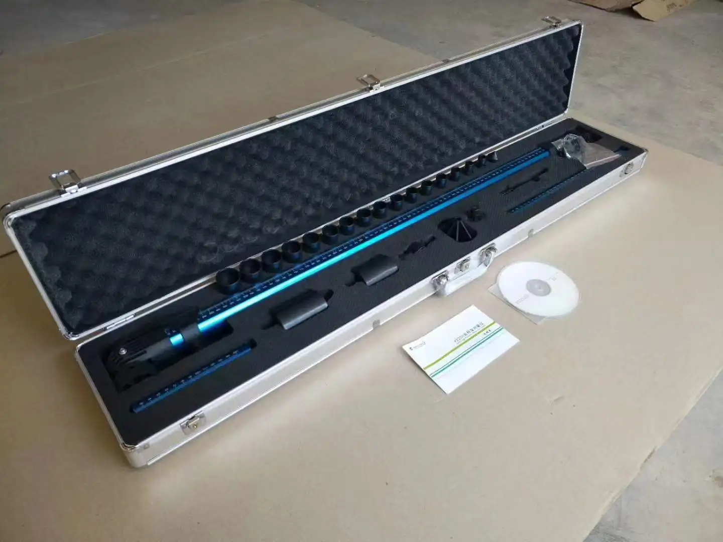 2D-Messlineal für das Karosseriemesssystem