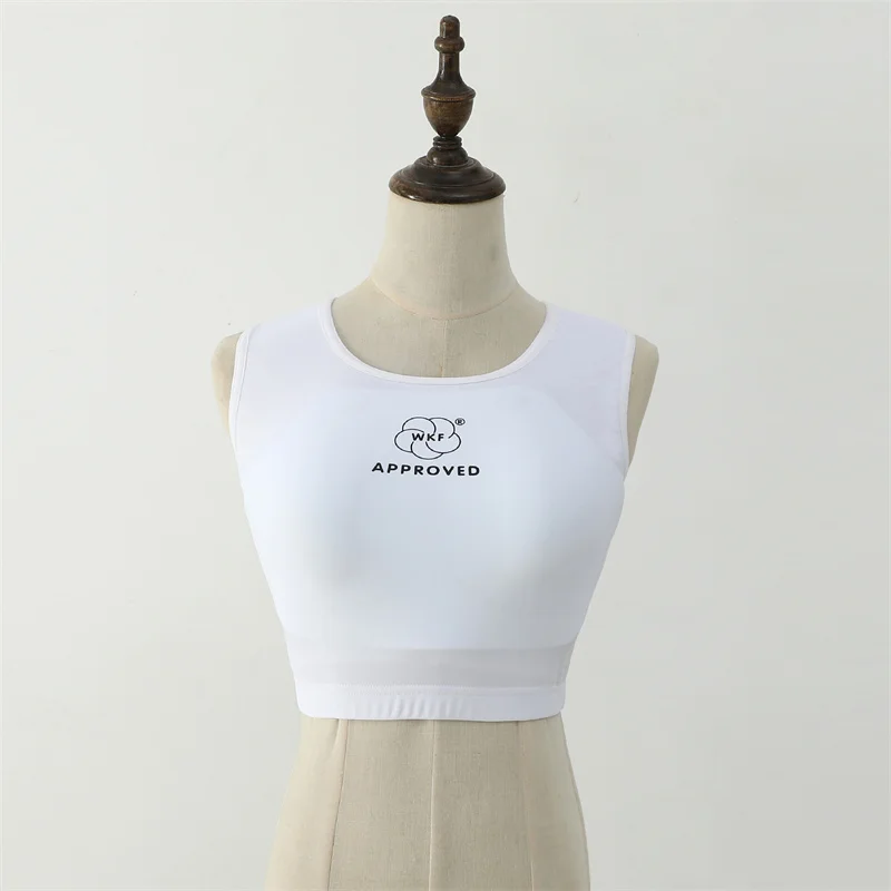 Protetor de Peito de Karatê Aprovado pela WKF para Adultos e Crianças, Equipamento de Artes Marciais para Treinamento e Competição de Taekwondo e Karatê