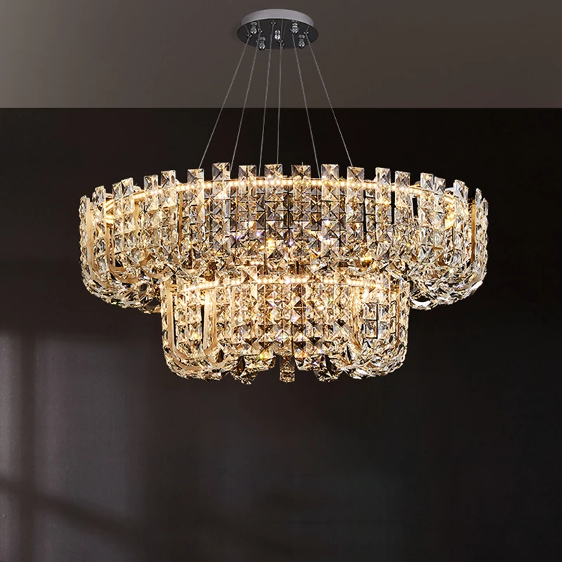 Home decoration - Hall chandelier - Staircase chandelier - Indoor lighting fixtures - Ceiling lights - Exquisite indoor lighting