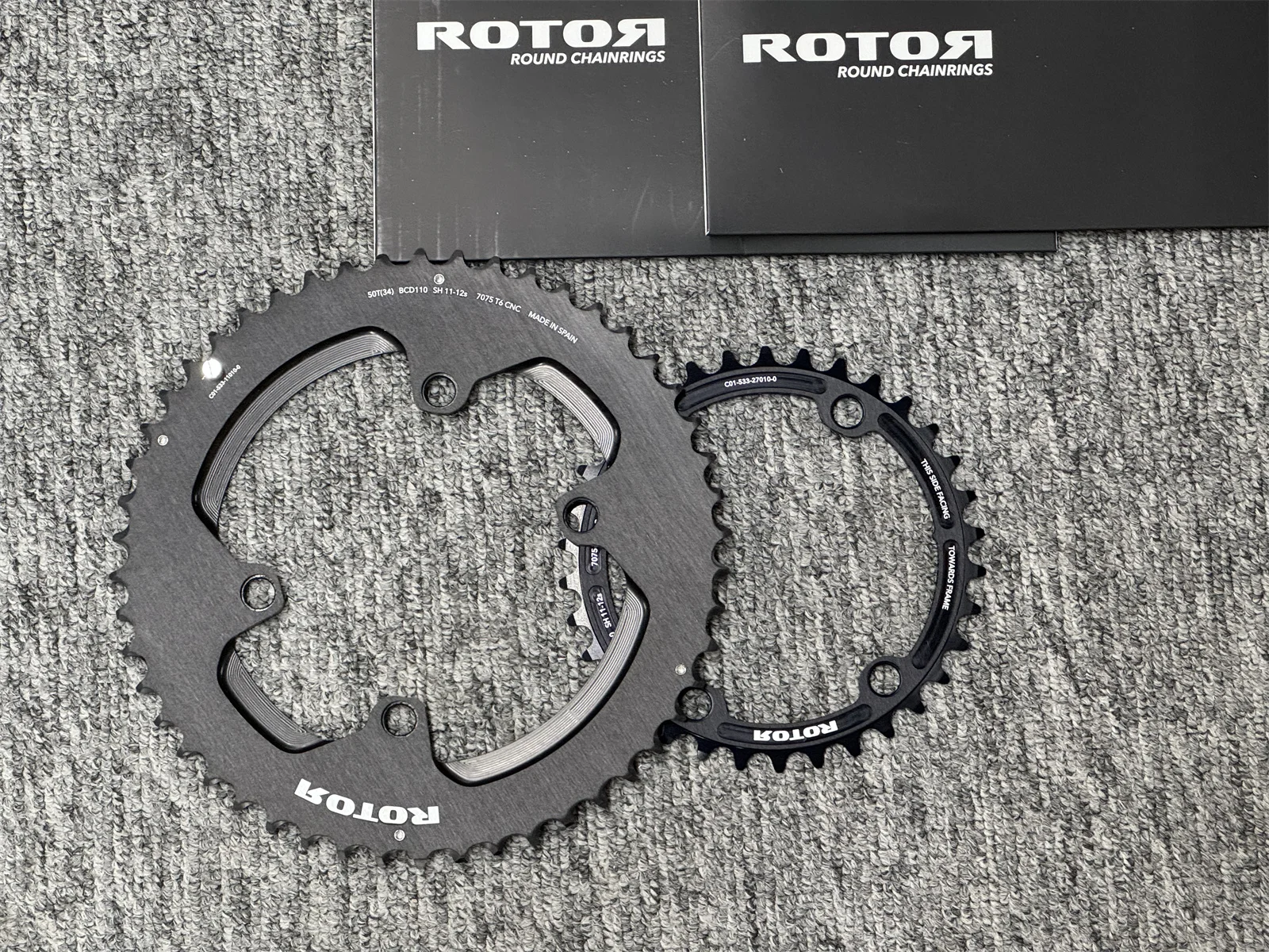 New 12-speed Rotor noq tooth plate, disc, tooth plate, compatible shimano crank, power meter