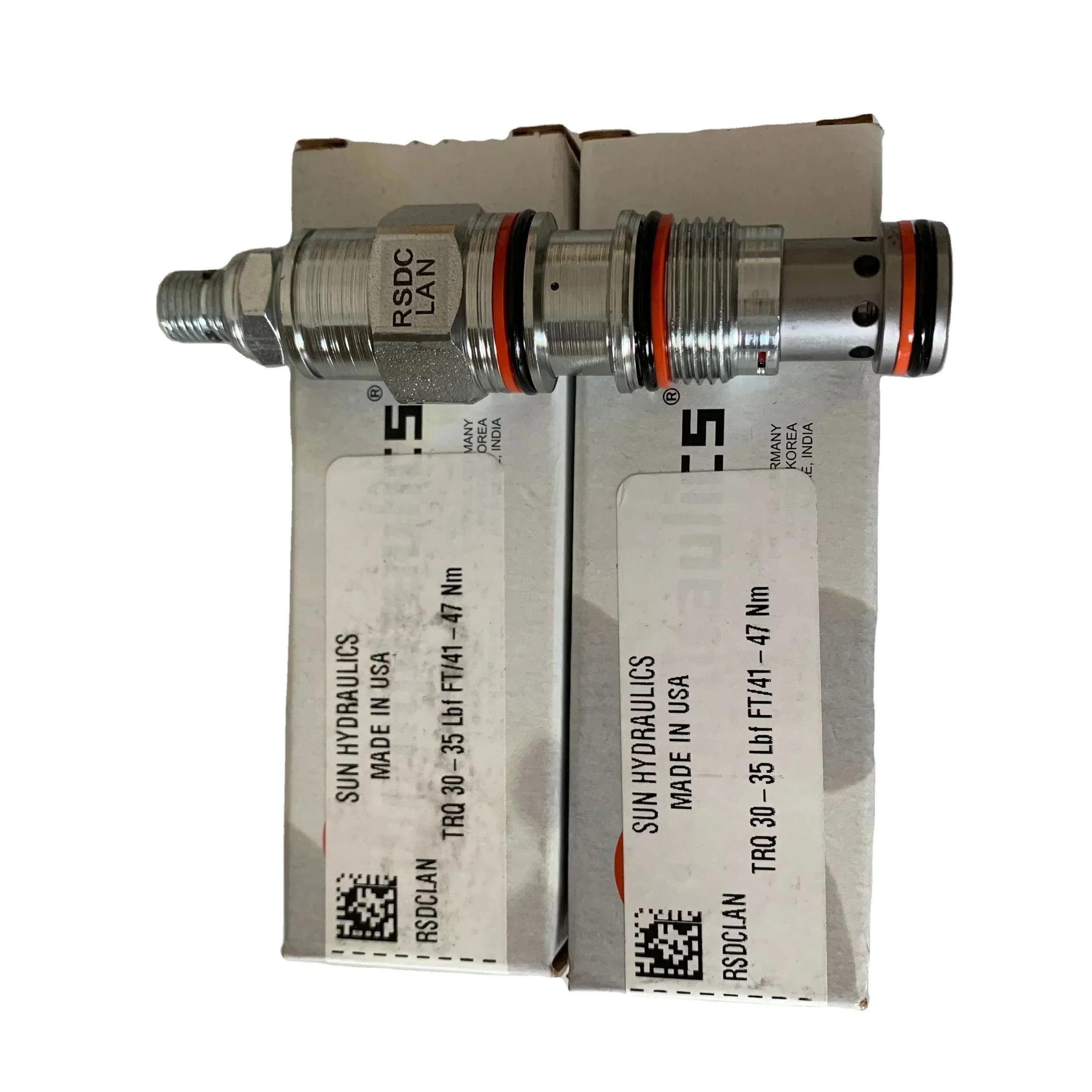 

RSDC-LAN RSDCLAN SUN HYDRAULICS original cartridge valve Pilot-operated, balanced piston sequence valve HYDRAFORCE eat on vick e