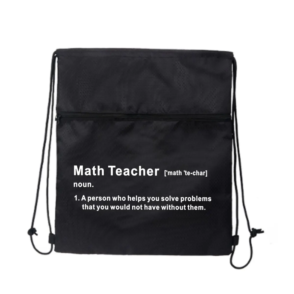 

Учитель математики, юмор, уличная универсальная сумка на молнии на шнурке, для отдыха, пешего туризма, кемпинга, путешествий, портативное хранилище