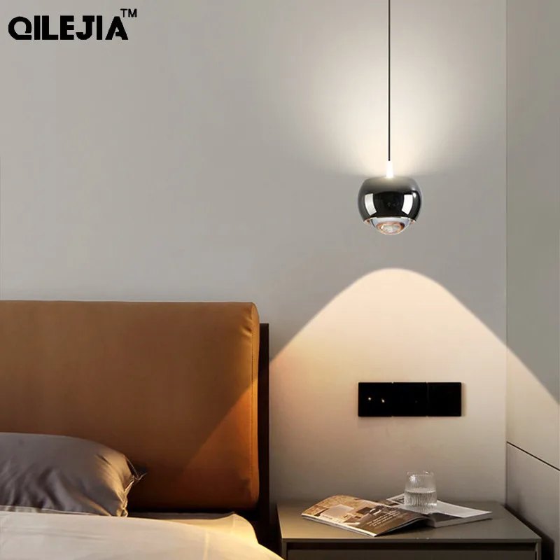 Modern LED Pendant Lights For Bedroom Kitchen Island Dining Table Dual Color Simple Indoor Lighting Home Decoration Chandeliers
