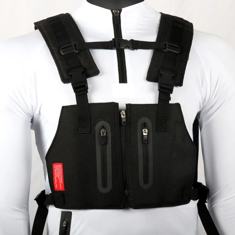 

Vest male vest multifunctional wear-resistant backpack water bag outdoor large-capacity sports training suit