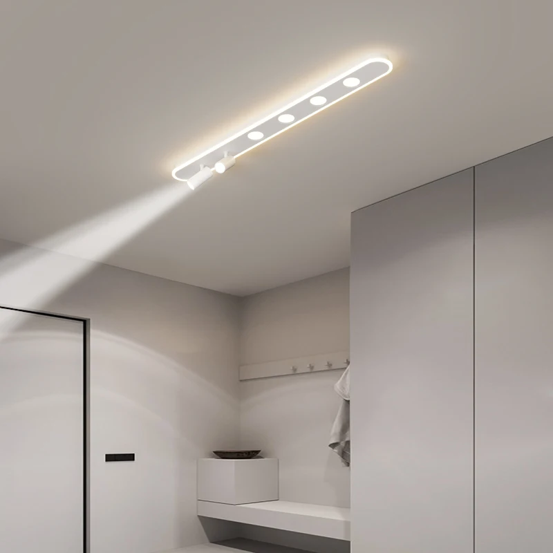 Bedroom LED Ceiling Light With Spotlight Surface Mounted  Aisle Light Corridor Light Minimalist Modern Living Room Foyer Light