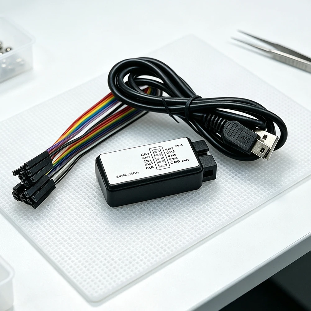 USB For Logic Analyzer 8 Channels 24M for Electronic Engineering Students and Technicians Performing Signal Diagnostics