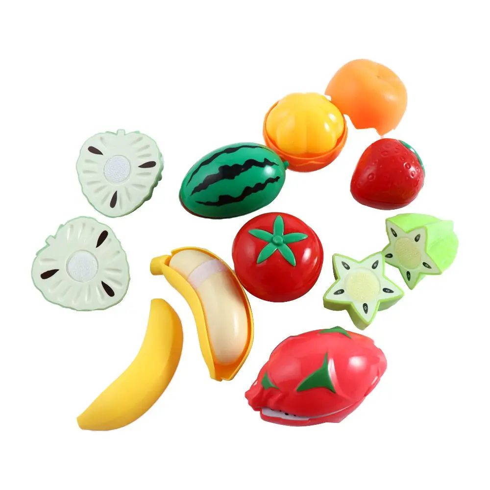 Cadeaux jouets classiques coupe légumes coupe nourriture jouer maison coupe nourriture jouets coupe fruits cuisine jouets plastique nourriture