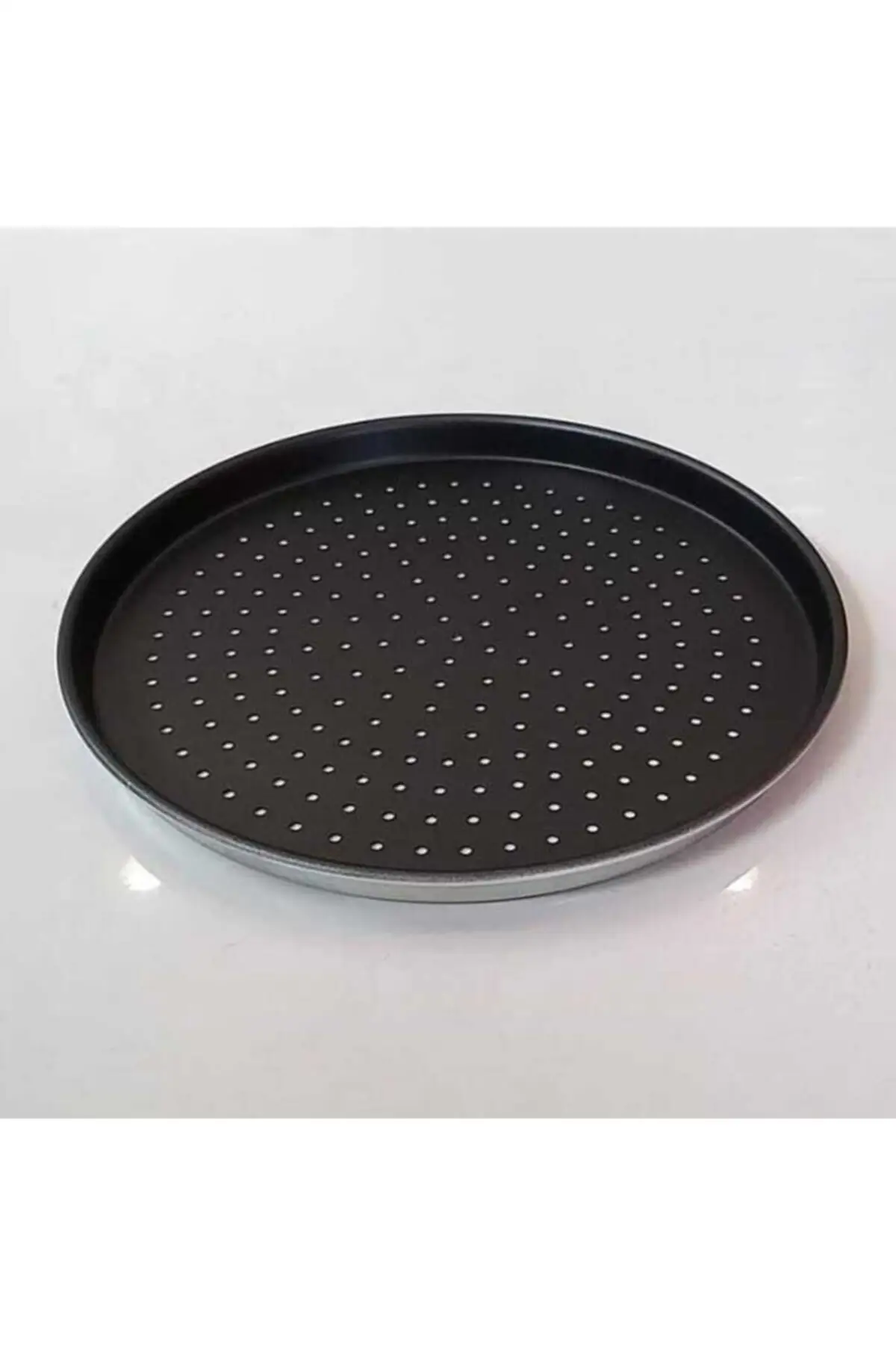 Perforated Teflon Pizza Tray 40 Cm Non-Stick Delicious Pizzanın Secret Oven Pizza Tray Pizza At Home Making