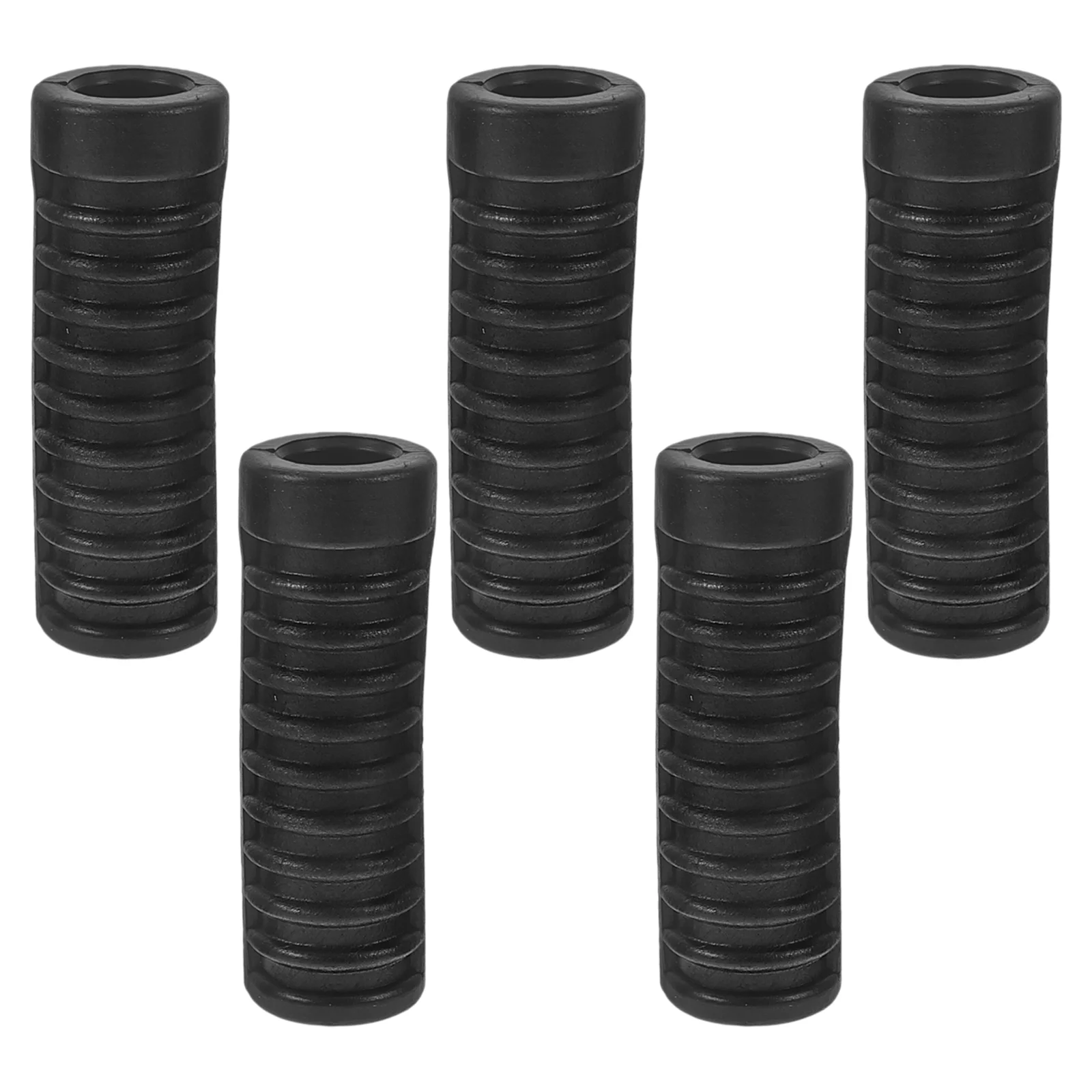 

5 Pcs Starter Lever Rubber Sleeve Shift Cover Cap Motorcycle Gear Case Shifter Pad Bike Black