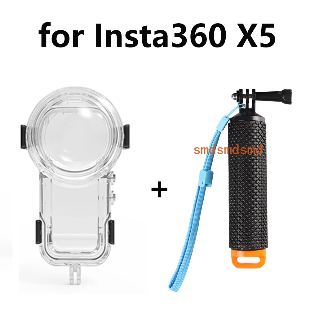 Invisible Dive Case for Insta360 X5 Waterproof Housing Case for Insta 360 X5 Underwater Protector Diving Shell Accessories
